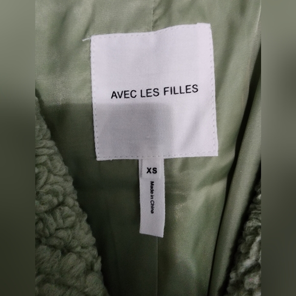NWT Avec Les Filles Quilted Anorak Size XS - Picture 5 of 13